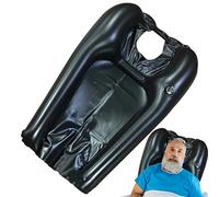 lavado cabello, Lavabo inflable para champú, Fregadero champú ayuda enfermería para ancianos, discapacitados, mujeres embarazadas, postrados en cama y discapacitados Gusengo