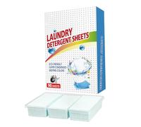 Lavado de detergente Detergente Desmontaje de manchas profundas Detergente Detergente Rellena de jabón de lavado de lavado para viajes en el hogar 90pcs, tiras de detergente de lavandería