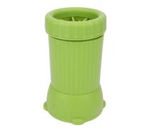 Lavador de Pies para Mascotas, Limpiador Eléctrico Automático de Pies de de 360 Grados para Uso Doméstico con Ajuste Universal y Diseño Antideslizante (Green)