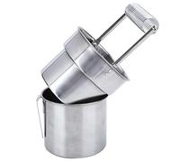 Lavador de pinceles para artistas con doble capa de filtración, limpiador de pinceles de pintura de acero inoxidable para dibujo y boceto, soporte portátil y desmontable para