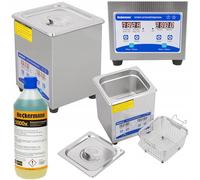 LAVADOR ULTRASÓNICO DE BAÑA 2L 160W + CINTA