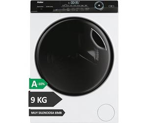 Lavadora 10Kg 1400Rpm HAIER HW100-B14979-IB 31010698 Clase A Blanco Motor Direct Motion