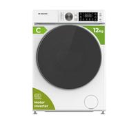 Lavadora Aspes AL12400CIDVB Carga Frontal 12 kg 1400 rpm Clase C Blanca Motor Inverter