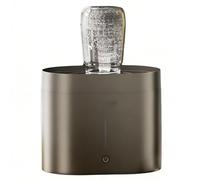 Lavadora automática de tazas, enjuague de vidrio eléctrico de escritorio con descarga de alta presión, lavadora de un solo toque para tazas y tazas de café