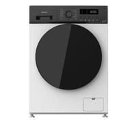 Lavadora Bolero DressCode 9155 Inverter Carga Frontal 9 kg 1400 rpm A Blanca y Negra Drum Clean