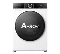 Lavadora carga frontal, 10kg, 1400rpm, clase A-30%, ideal para 5 personas, VALBERG WF 1014 A-30 F W180C