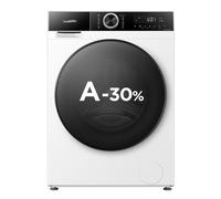 Lavadora carga frontal, 9kg, 1400rpm, clase A-30%, ideal para 4 personas, VALBERG WF 914 A-30 F W180C