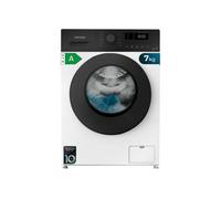 Lavadora carga frontal cecotec bolero dresscode 7150 7kg 1400 rpm 12 programas a blanco/negro 59,5 cm