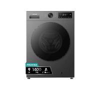 LAVADORA CARGA FRONTAL HISENSE WF1I9042BTP2 9 KG 1400 RPM A NEGRA