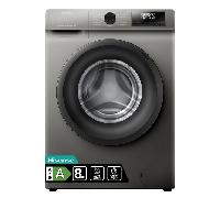 lavadora carga frontal hisense wf1q8041bt 8 kg 1400 rpm a inox