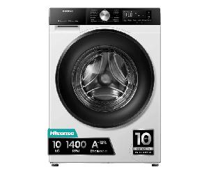 LAVADORA CARGA FRONTAL HISENSE WF3S1043BW1 10 KG 1400 RPM A BLANCO
