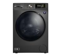 Lavadora carga frontal Infiniton WM-S14DAN 10 kg 1400 rpm clase A vapor acero oscuro