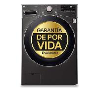 LAVADORA CARGA FRONTAL LG F0P3CYV2E 20 KG 1000 RPM B INOX NEGRA ANTIHUELLAS