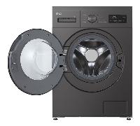 LAVADORA CARGA FRONTAL LG F4A10S8NDK 8 KG 1400 RPM A GRAFITO