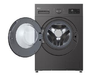 LAVADORA CARGA FRONTAL LG F4A10S8NDK 8 KG 1400 RPM A GRAFITO