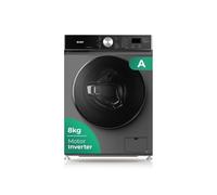 Lavadora carga frontal svan sl8202aidvbx 8kg 1200 rpm 16 programas a inox 85 cm