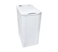 Lavadora carga superior - Candy Smart CST 06LET/1-S, 6kg, 1000 rpm, 14 programas, Tecnología NFC, Blanco