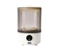 Lavadora compacta para mini portátil, totalmente automática, para ropa interior, calcetines, ahorra espacio, para dormitorios, caravanas, viajes, carga de 3,5 kg, color blanco (blanco)