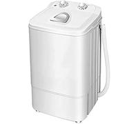 Lavadora con Secadora, Lavadora De Carga Superior, Lavado De 4,6 Kg, Nivel De Agua Regulable, para Apartamento, Hotel, Dormitorio/Semiautomática