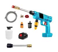Lavadora De Coche Alta Presión Inalámbrica, Generador Pistola, Agua, Limpiador En Aerosol, For Batería 18V Potente Chorro A PresióN