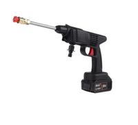 Lavadora de coches de 20000mAh, lavadora inalámbrica de alta presión for coches, pistola de lavado recargable con pulverizador, máquina de pistola de agua eléctrica de 2 tipos(No battery)