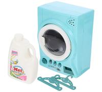 Lavadora de juguete para ni?os, juego interactivo, desarrollo cognitivo, material plástico, forma cuadrada,