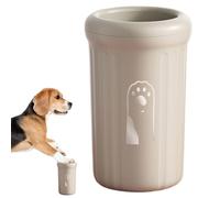 Lavadora de patas de perro, taza de limpieza de pies fangosos para mascotas, cerdas suaves portátiles, arandela de patas desmontable para razas pequeñas, medianas y grandes, aseo diario, 3.3 x 3.3 x