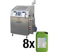 Lavadora de piezas Turbo 800 juego Bio-Circle, con 8 x 20 l BIO-CIRCLE L EVO