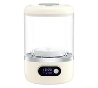 Lavadora de ropa interior, compacta y portátil para mini lavadora, modos duales para prendas delicadas, limpieza fuerte, alimentada por USB para calcetines de viaje (blanco plateado)
