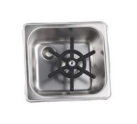 Lavadora de Vasos Automática de Acero Inoxidable, Enjuagadora de Vidrio para Bar Hotel