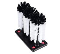 Lavadora de vasos de cristal de la barra con la base de la ventosa 3 cepillos rápido conveniente