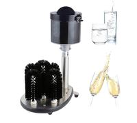 Lavadora De Vasos Eléctrica Comercial, Máquina Limpiadora De Tazas De Fregadero De Bar Con 5 Cepillos, Fregadora Automática De Acero Inoxidable Para Restaurantes, Hoteles, Pubs Y Cafeterías
