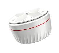Lavadora de verduras | ABS 12,5 x 12,5 x 6,8 cm, 200 g, 30 W, 5 V, rotación, sistema de limpieza portátil, colador de frutas, enjuague profundo, herramienta de preparación de bayas, encimera de viaje