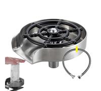 Lavadora de vidrio para fregadero, herramienta de pulverización de acero inoxidable, cabezal de enjuague rápido de alta presión, equipo de utilidad de camarero, dispositivo de enjuague rápido para