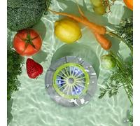 Lavadora eléctrica de frutas vegetales, limpiador de verduras automático portátil, alimentación USB para cocina doméstica, con diseño de lavavajillas turbo
