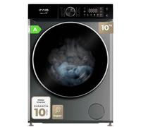 Lavadora Evvo Home Nature R Carga Frontal 10 kg 1400 rpm A Inox con Vapor y Motor Inverter