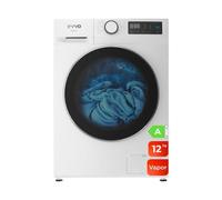 Lavadora Evvo Home W212W24A Carga Frontal 12 Kg 1400 rpm A Blanca Motor Inverter