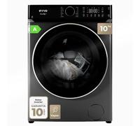 Lavadora Evvo Nova Q10X Carga Frontal 10 kg 1400 rpm Clase A Inox Motor Inverter