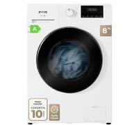 Lavadora Evvo Terra N8 Carga Frontal 8 kg 1400 rpm A Blanca 16 programas