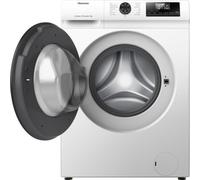 Lavadora Hisense Serie Q1 WF1Q8041BW 8kg Carga Frontal 1400rpm A Blanca Led Inverter Vapores