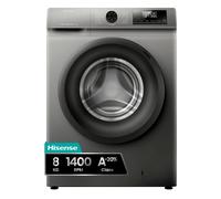 Lavadora HISENSE WF1Q8041BT (8 kg - 1400 rpm - Gris)