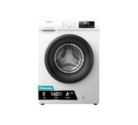 Lavadora Hisense WF1Q8041BW1 8 kg Carga Frontal 1400rpm Clase A Blanca con Vapor y Auto Wash