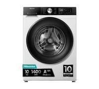 Lavadora HISENSE WF3S1043BW1 (10 Kg - 1400 rpm - Blanco)