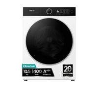 Hisense WF5I1045BWQ - Lavadora Libre Instalación 10.5 Kg 1400 Rpm Autodosificación Clase A-40%