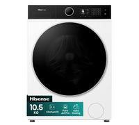 Lavadora Hisense WF5I1045BWQ Carga Frontal 10,5Kg 1400rpm A Blanca Wifi Autodosificación