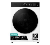 Lavadora Hisense WF5I1245BWR Carga Frontal 12 kg 1400rpm A Blanca WiFi Autodosificación