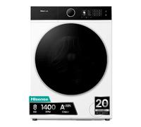 Lavadora Hisense WF5I8043BWF Carga Frontal 8 kg 1400 rpm Clase A Blanca WiFi