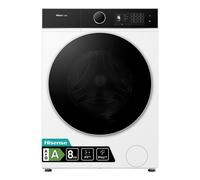 Lavadora Hisense WF5I8043BWF Carga Frontal 8 kg 1400 rpm Clase A Blanca WiFi