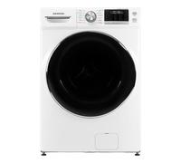 INFINITON Lavadora WM-H180DBM, 18 kg, 1000 RPM, D, Blanco, 12 Programas, Carga Frontal, Lavado en Frio, Pantalla LCD, Inverter, Blanco