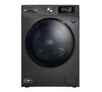 Lavadora Infiniton WM-S14DAN Carga Frontal 10 kg 1400 rpm Clase A Dark Inox Motor Inverter Vapor